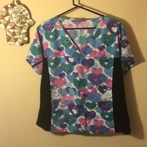 24/7 Scrub top size xl